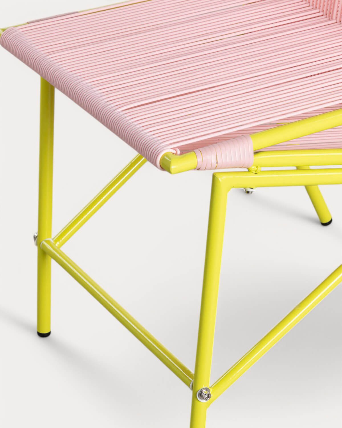 Pack 4 Chaises de Salle à Manger en Rotin Synthétique et Métal Couleurs Amur, image de la gelerie 7