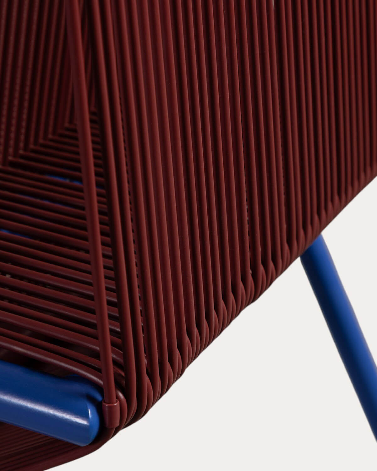 Pack 4 Chaises de Salle à Manger en Rotin Synthétique et Métal Couleurs Amur, image de la gelerie 6