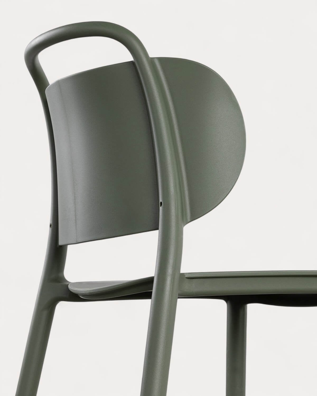 Lot de 2 tabourets hauts en polypropylène (75 cm) Kole, image de la gelerie 7