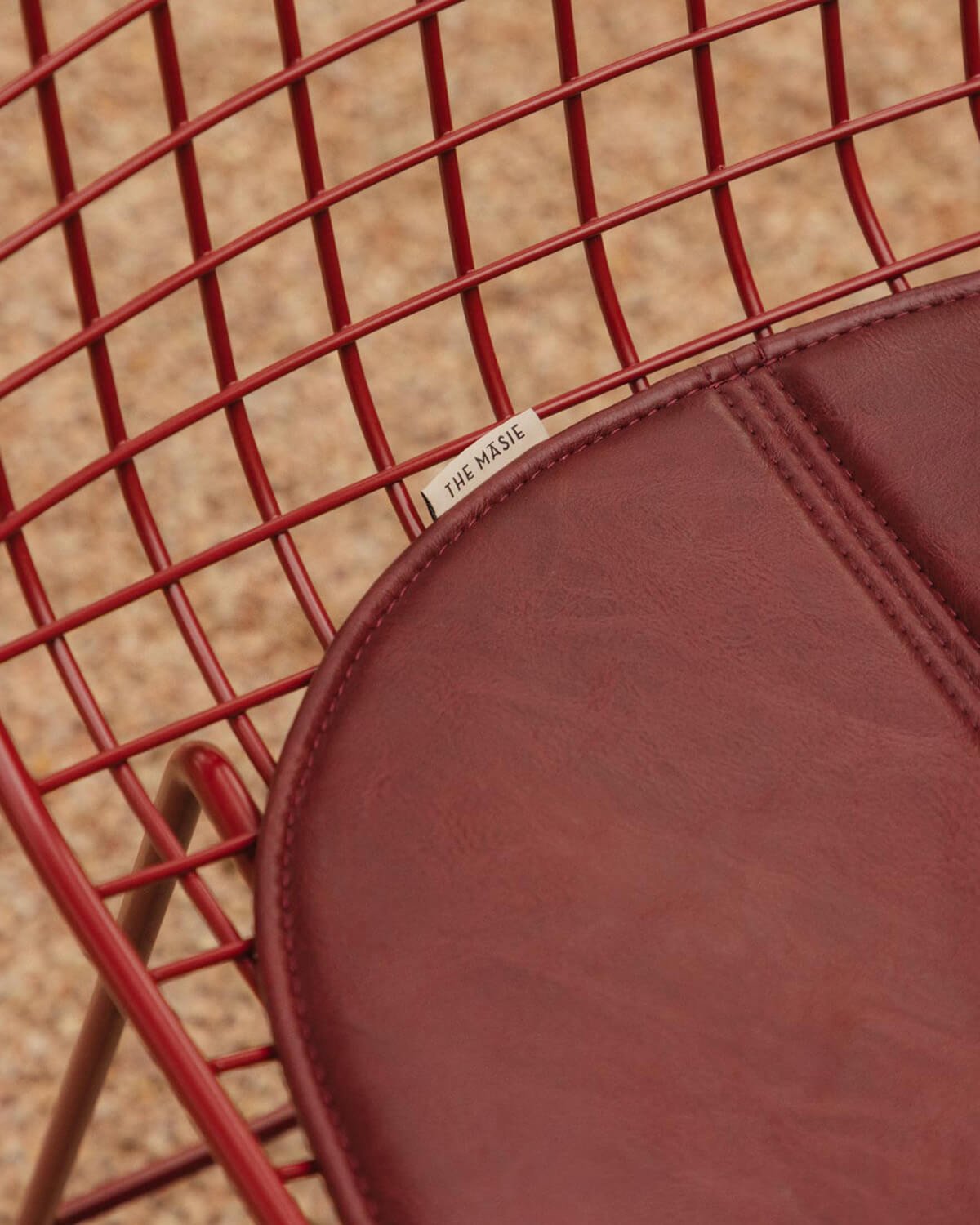 Tabouret à Dossier Bas en Métal (66 cm) Aras Fresh, image de la gelerie 3