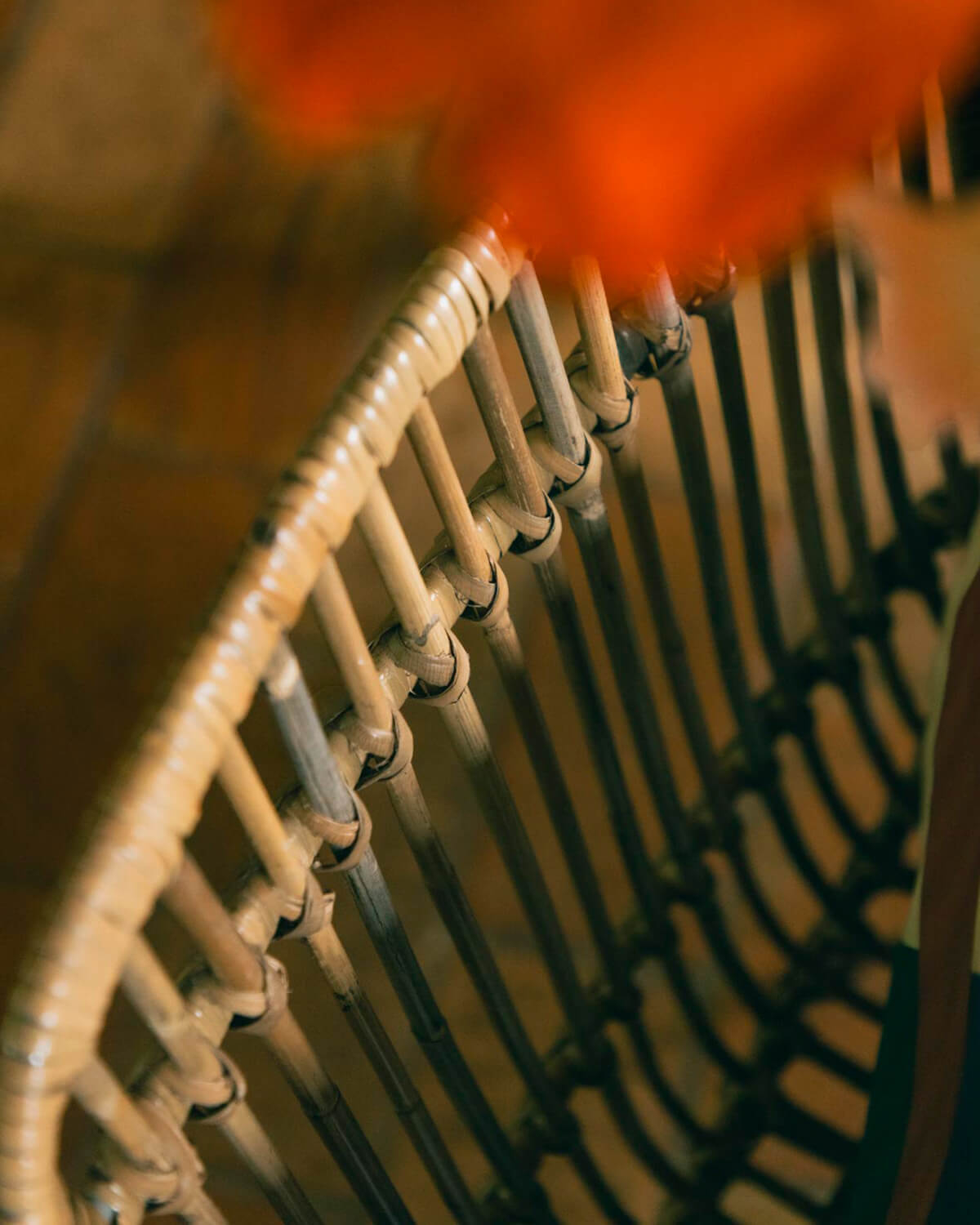 Chaise de Salle à Manger en Rotin Naturel Nice, image de la gelerie 3