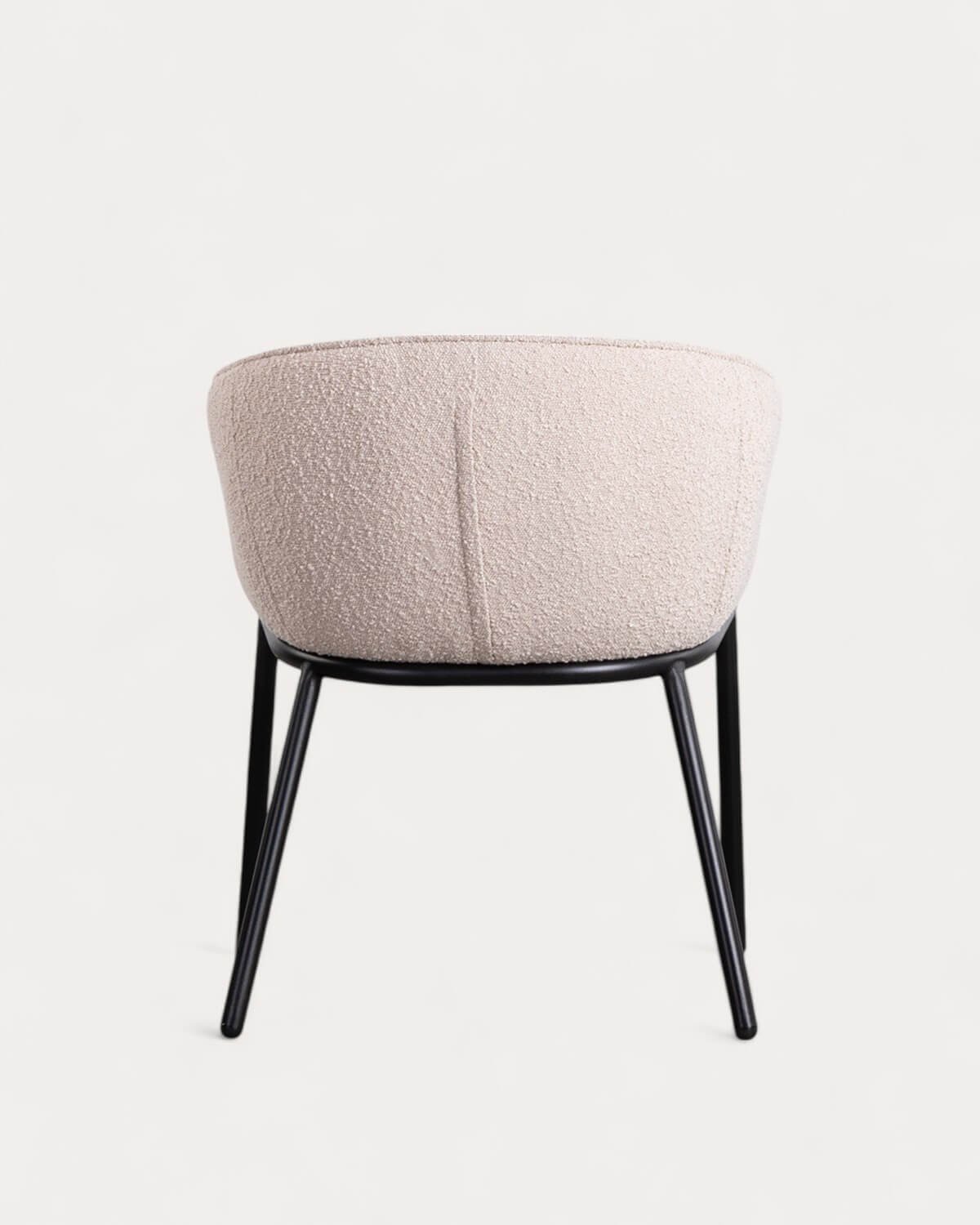 Chaise de Salle à Manger en Tissu et Métal Bonie, image de la gelerie 5