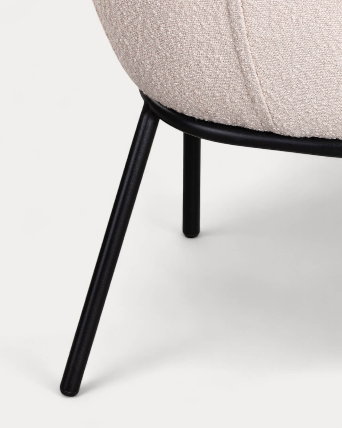 Chaise de Salle à Manger en Tissu et Métal Bonie, image de la gelerie 8