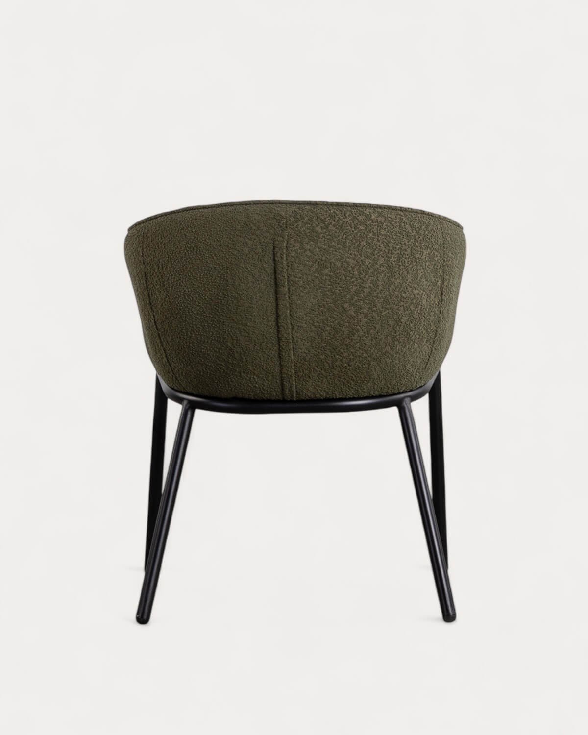 Pack 4 Chaises de Salle à Manger en Tissu et Métal Bonie, image de la gelerie 5