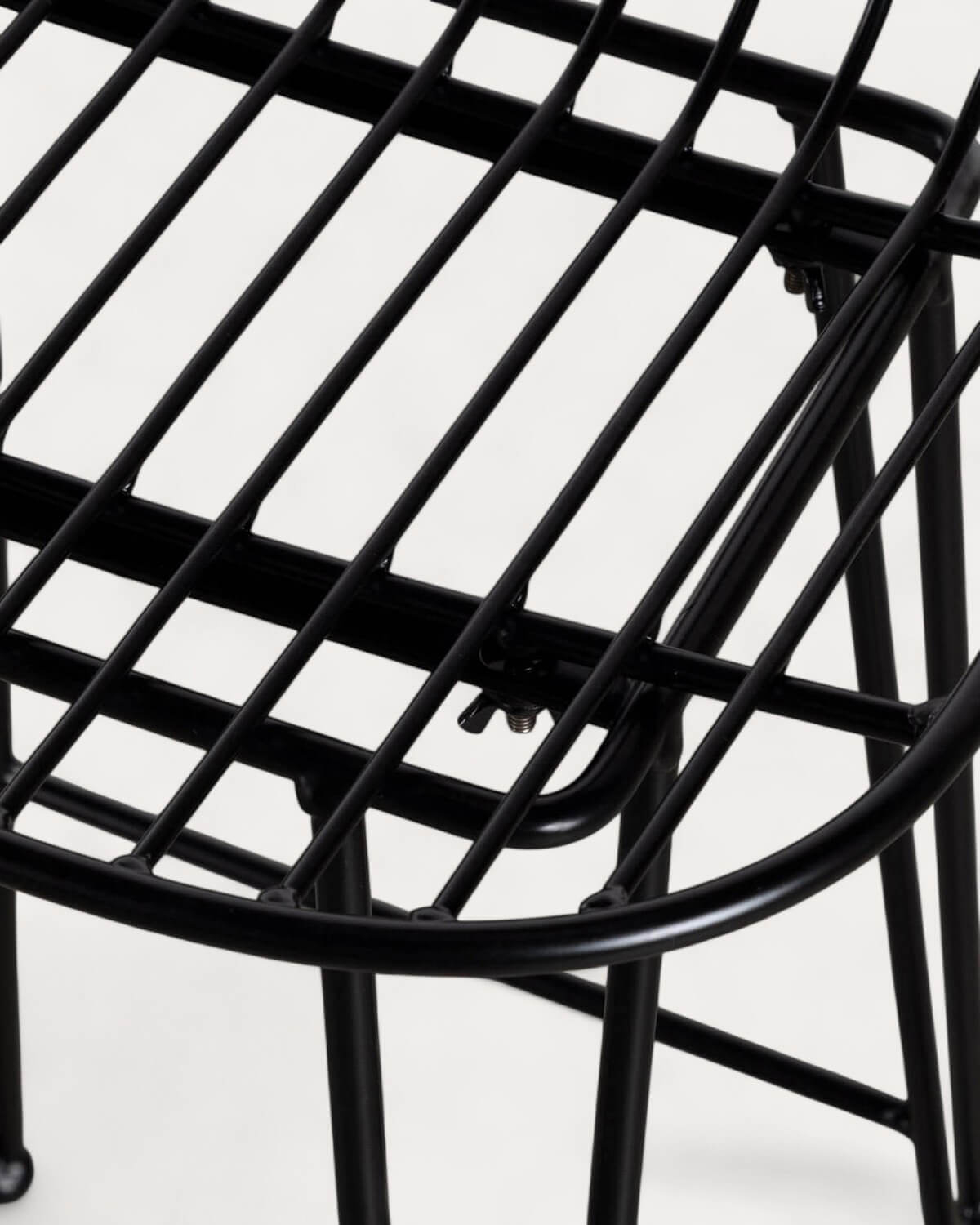 Lot de 4 tabourets hauts en métal (65 cm) Born, image de la gelerie 6
