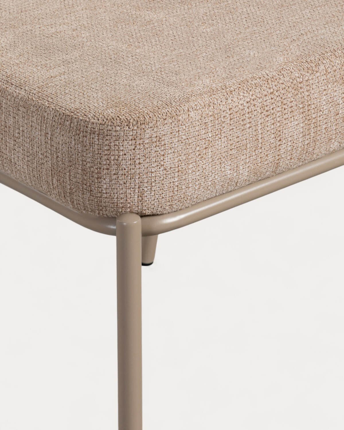 Pack de 4 Chaises de Salle à Manger en tissu et Métal Elin Soft, image de la gelerie 4606577