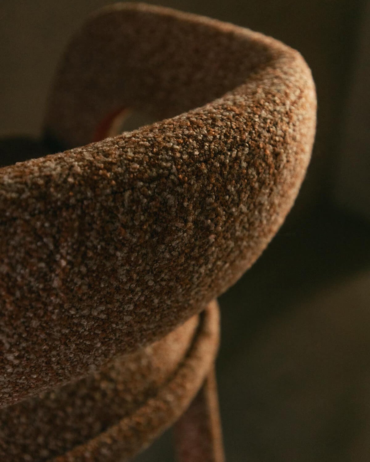 Pack 2 Tabourets Hauts en Tissu et Métal (75 cm) Ewen, image de la gelerie 3