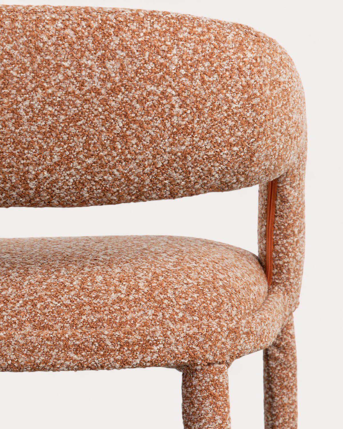 Pack 2 Tabourets Hauts en Tissu et Métal (75 cm) Ewen, image de la gelerie 6