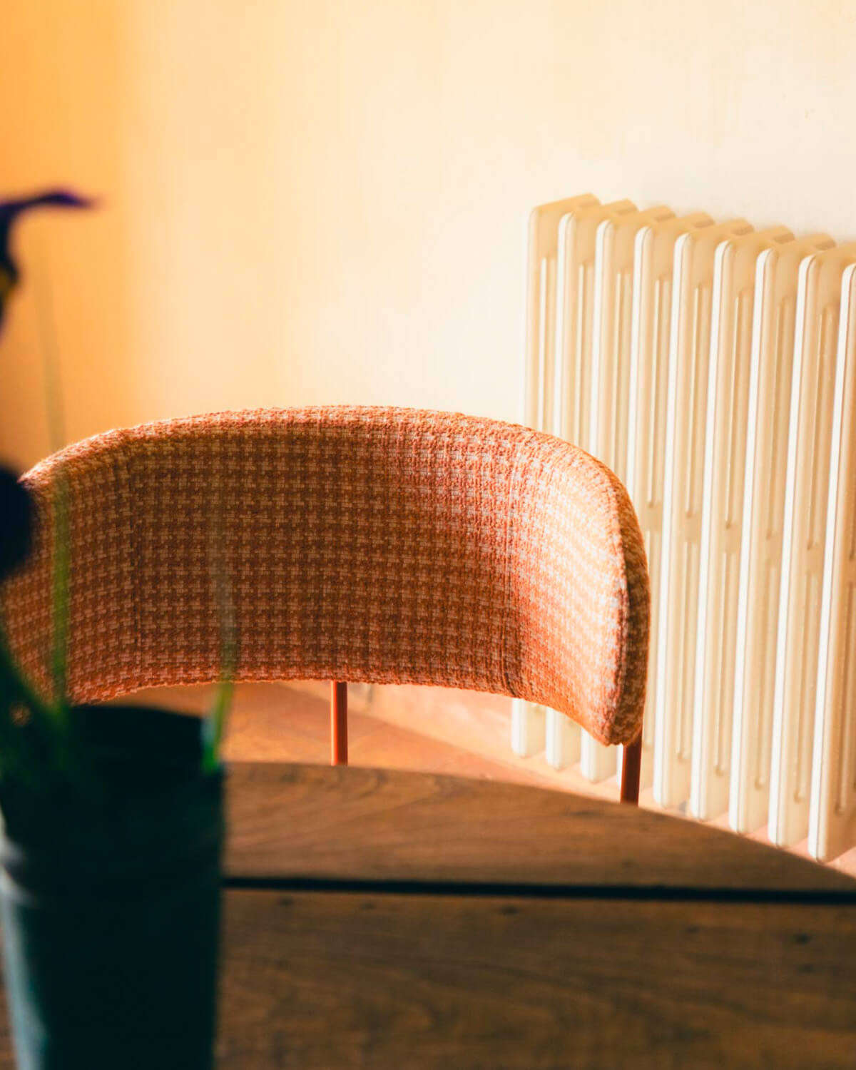 Pack de 2 Chaises de Salle à Manger en Métal et Tissu Imprimé Bonse, image de la gelerie 3