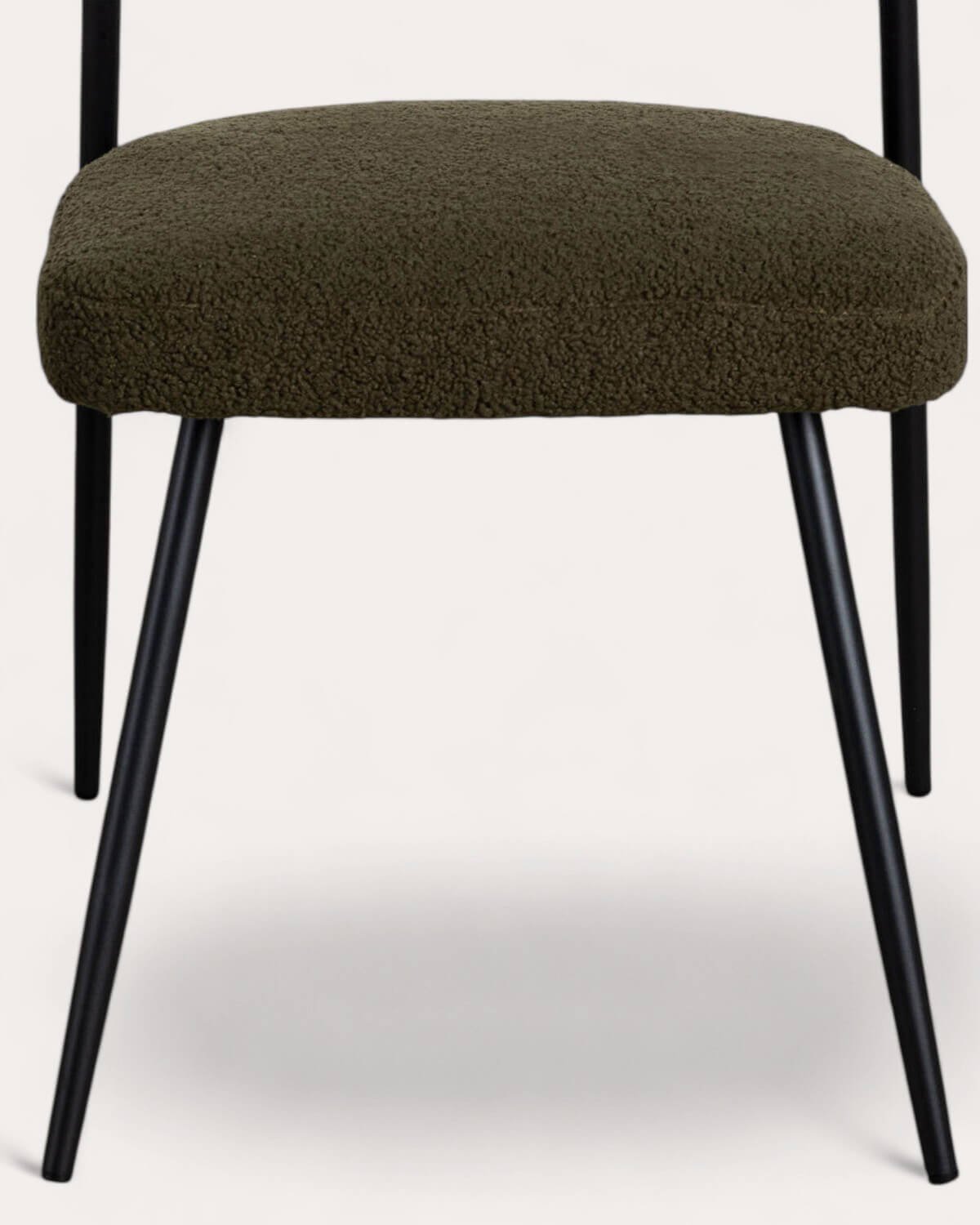 Chaise de Salle à Manger en  Métal Eloise Bouclé, image de la gelerie 7