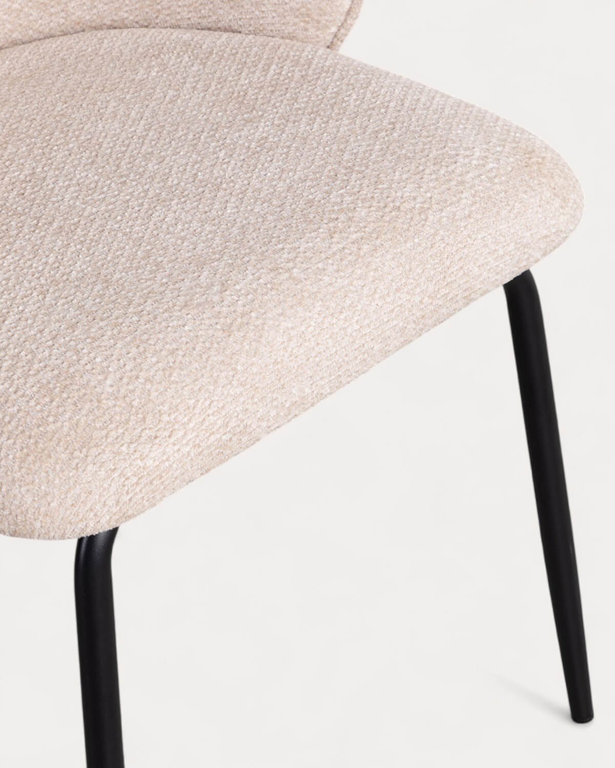 Chaise de Salle à Manger en Tissu et Métal Emna, image de la gelerie 8