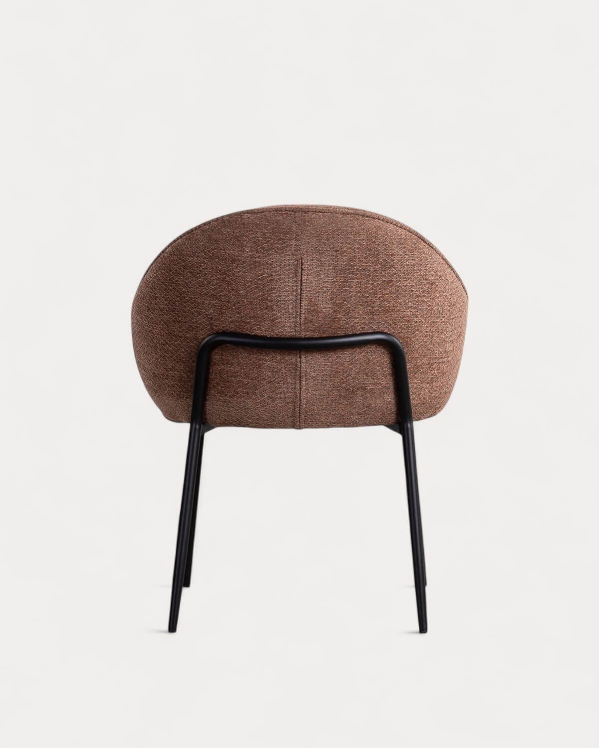 Pack 2 Chaises de Salle à Manger en Tissu et Métal Emna, image de la gelerie 5