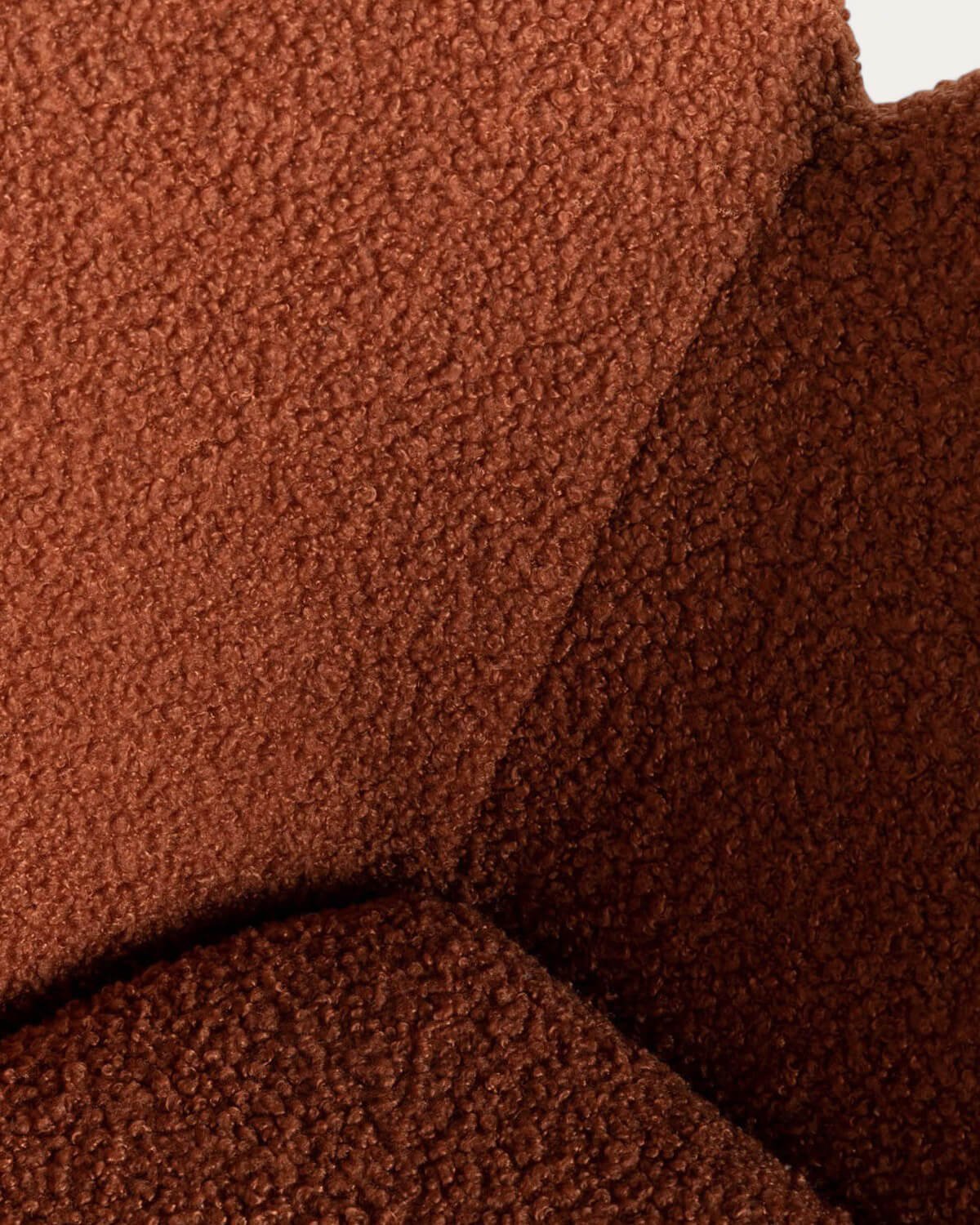 Chaise de Salle à Manger en Métal avec Accoudoirs Eider Bouclé, image de la gelerie 7