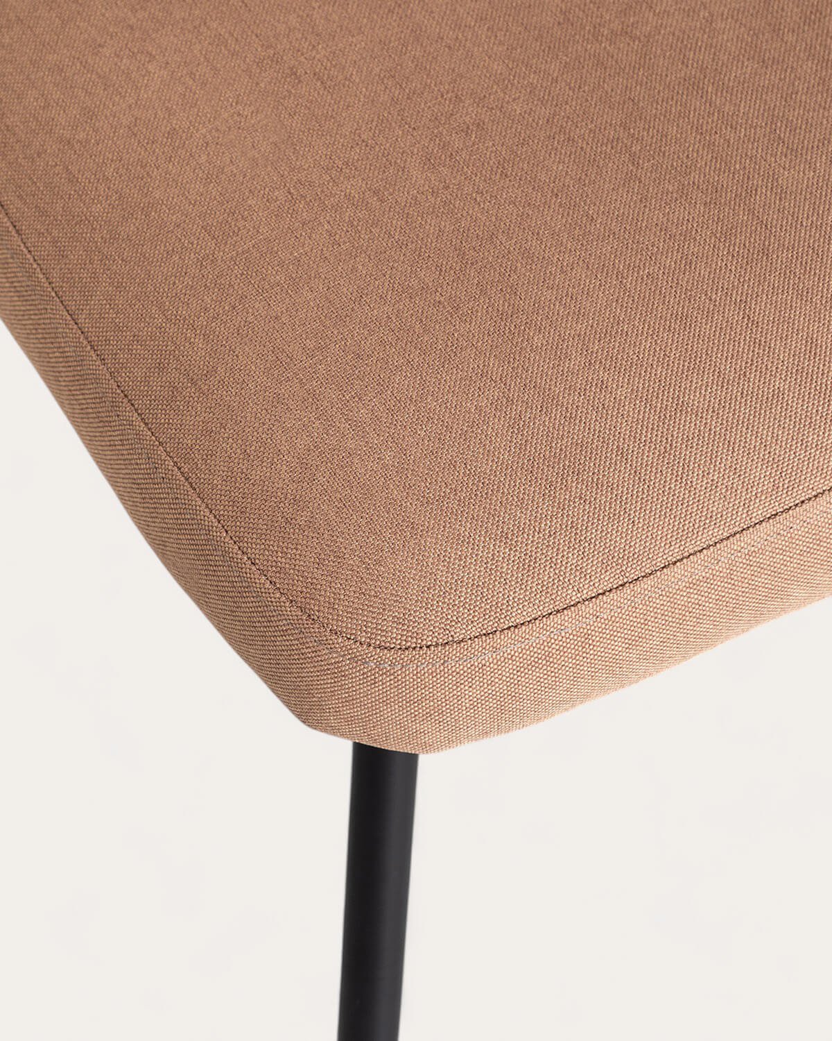 Pack 4 Chaises de Salle à Manger en Métal et Tissu Eloise, image de la gelerie 7