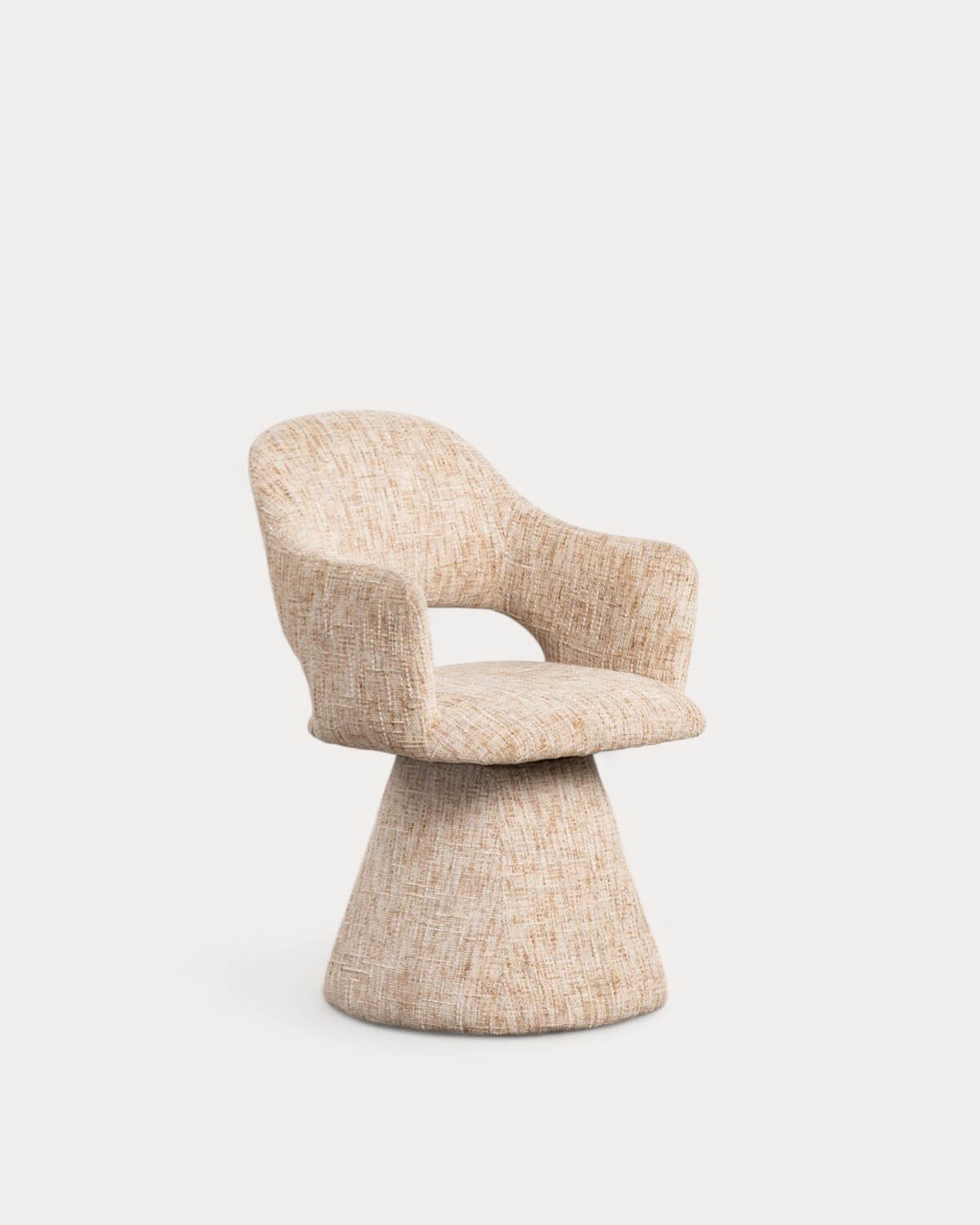 Pack de 2 Chaises de Salle à Manger en Tissu et Métal Newen, image de la gelerie 1