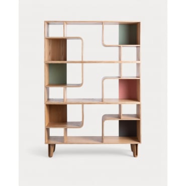 Étagère 180x130 cm en Bois Arak MDF Clair - The Masie