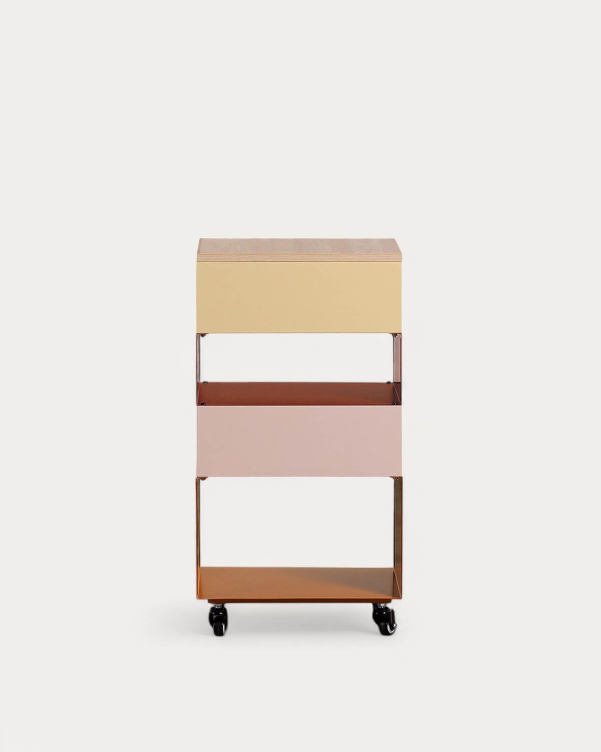 Etagère avec Roulettes en Métal (76x40 cm) Aiora, image de la gelerie 5