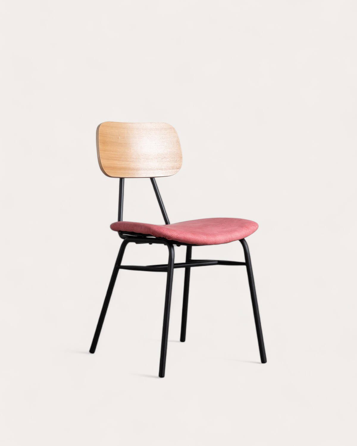 Pack 2 Chaises de Salle à Manger en Bois et Similicuir Tallor, image de la gelerie 1