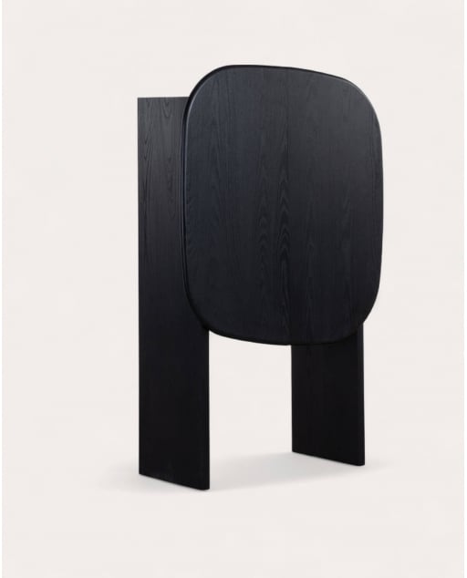 Buffet Haut avec 2 Portes en Bois Kuroen