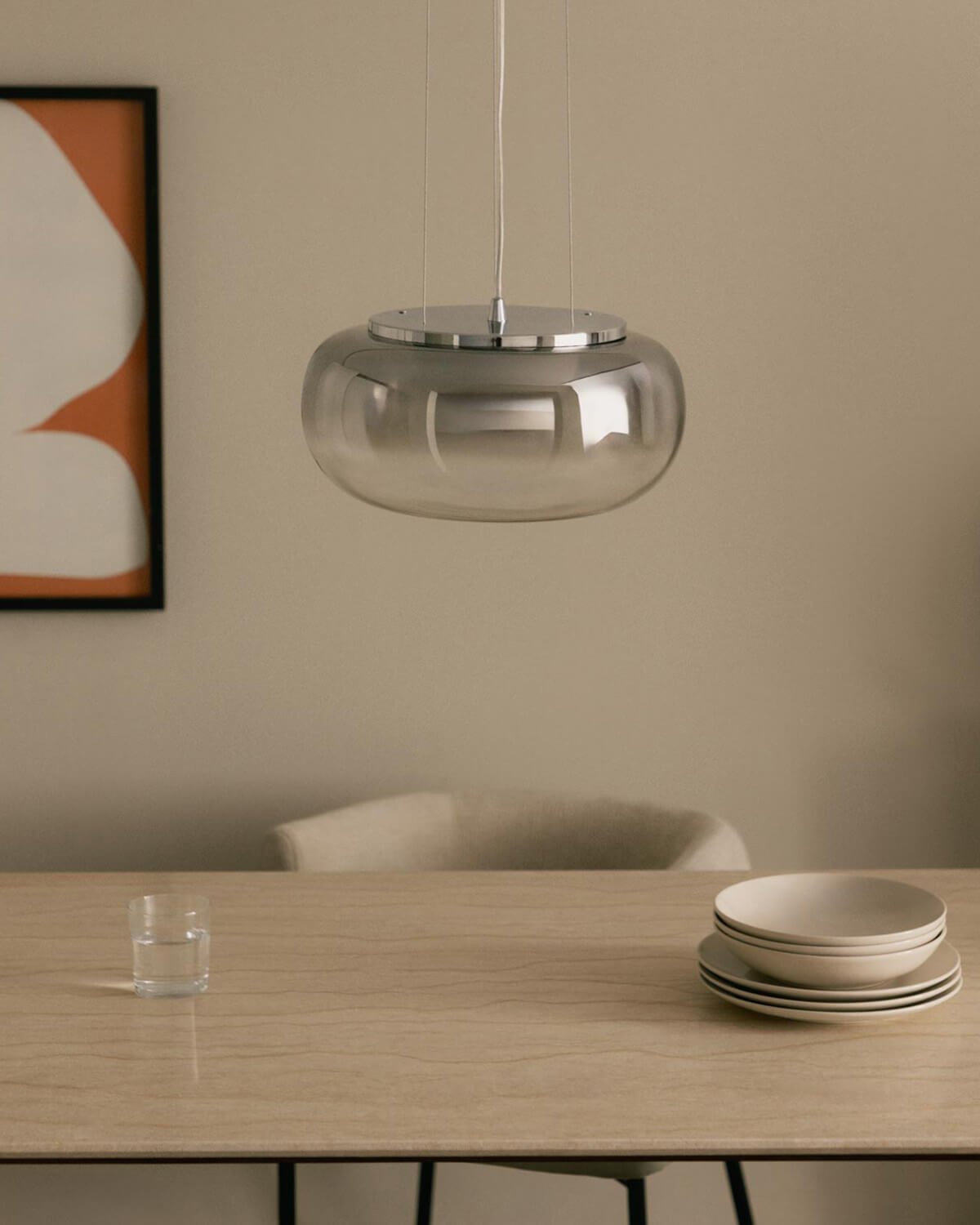 Plafonnier LED en Cristal (Ø35 cm) Ohrid, image de la gelerie 2