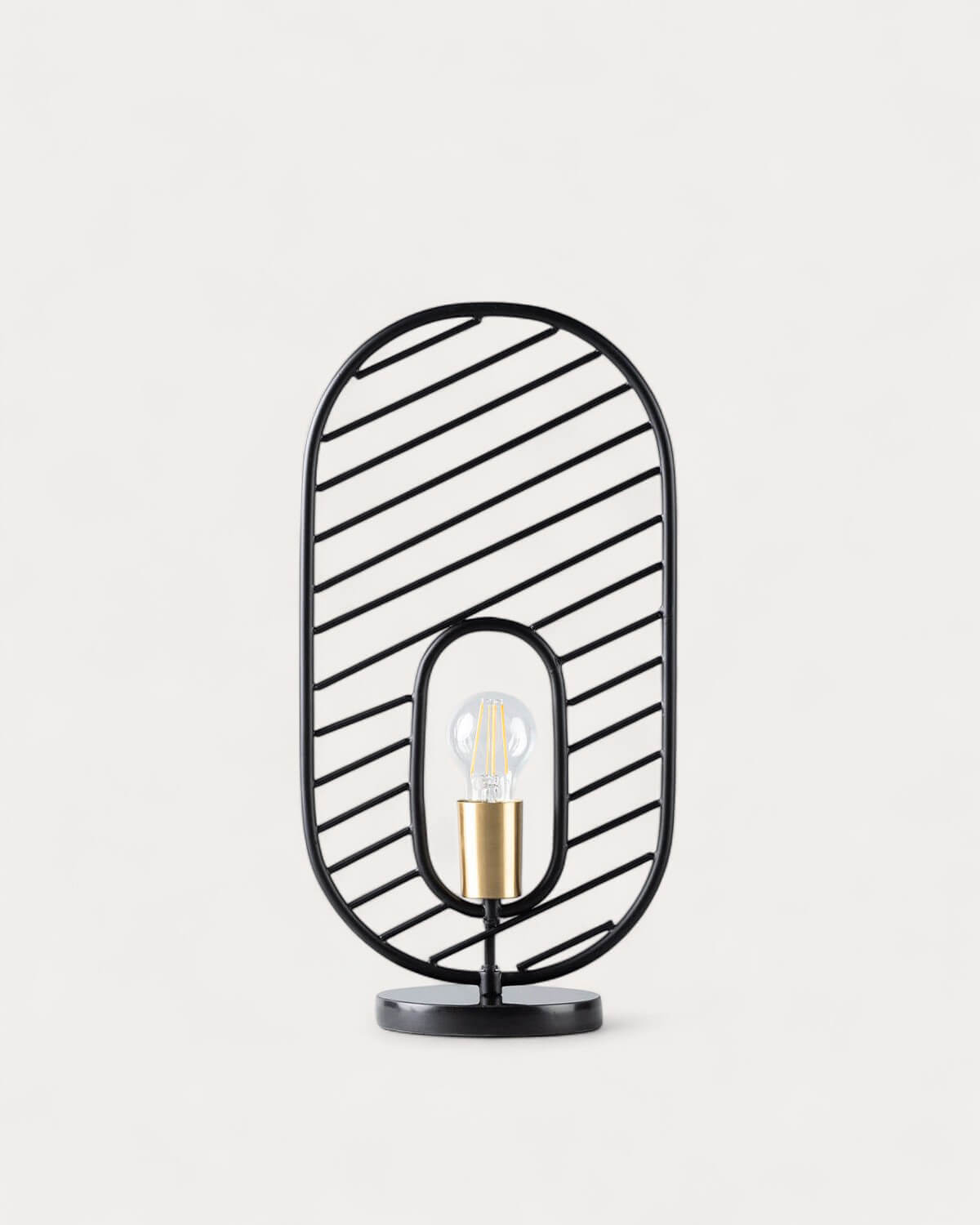 Lampe de Table en Métal et Marbre Nima , image de la gelerie 1