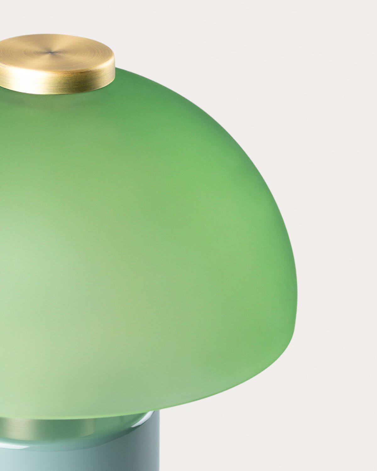 Lampe de Table en Métal et Verre (Ø19,5 cm) Seta Vidre, image de la gelerie 5