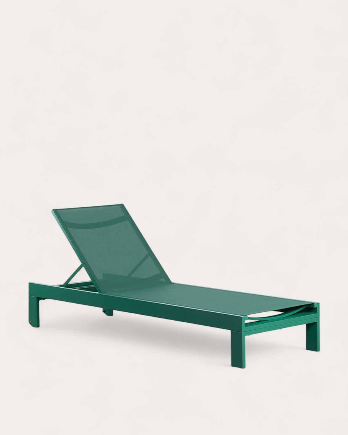 Transat Inclinable en Tissu et Aluminium New Kreta, image de la gelerie 1