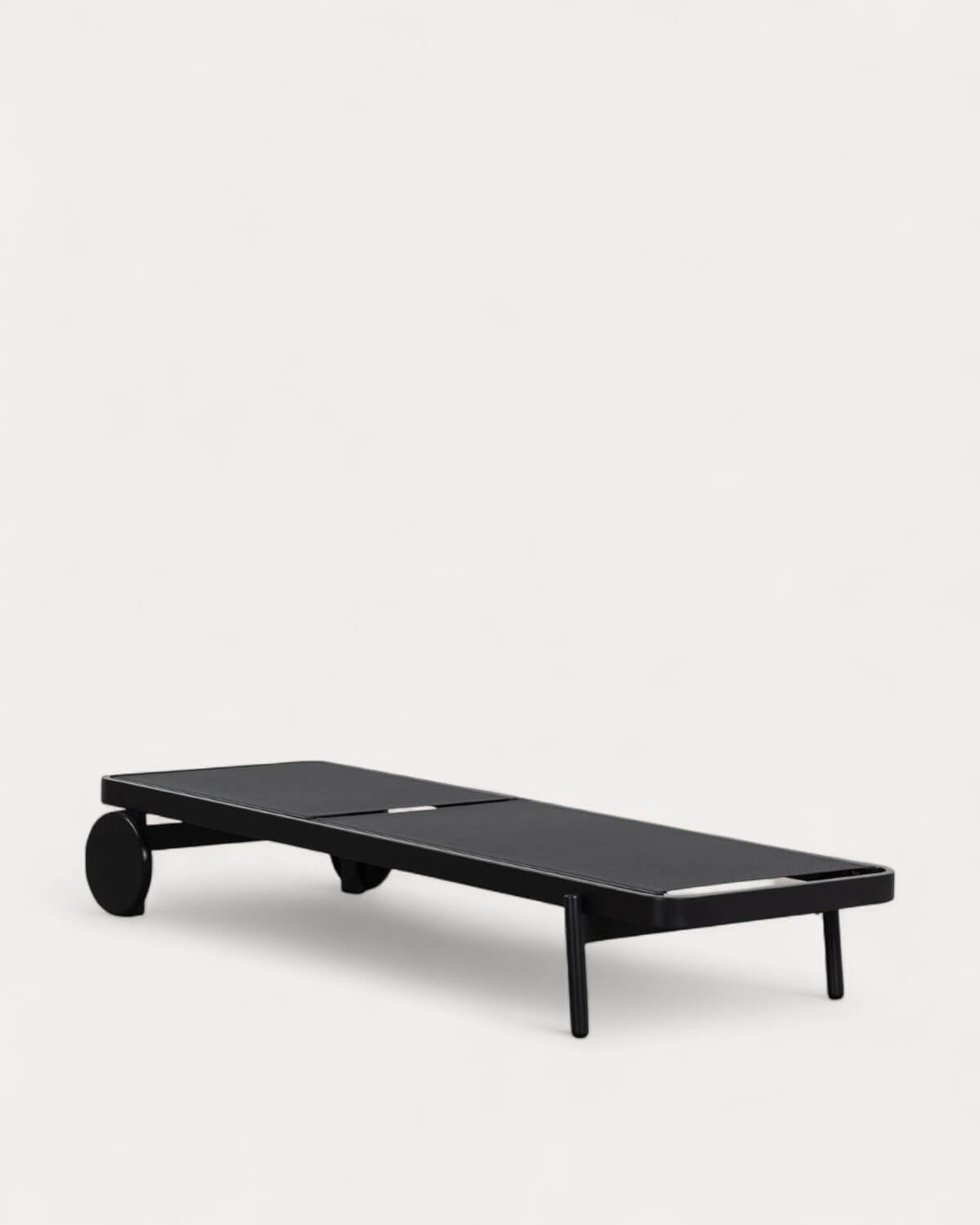 Chaise Longue Inclinable en Aluminium et Tissu Celina, image de la gelerie 6