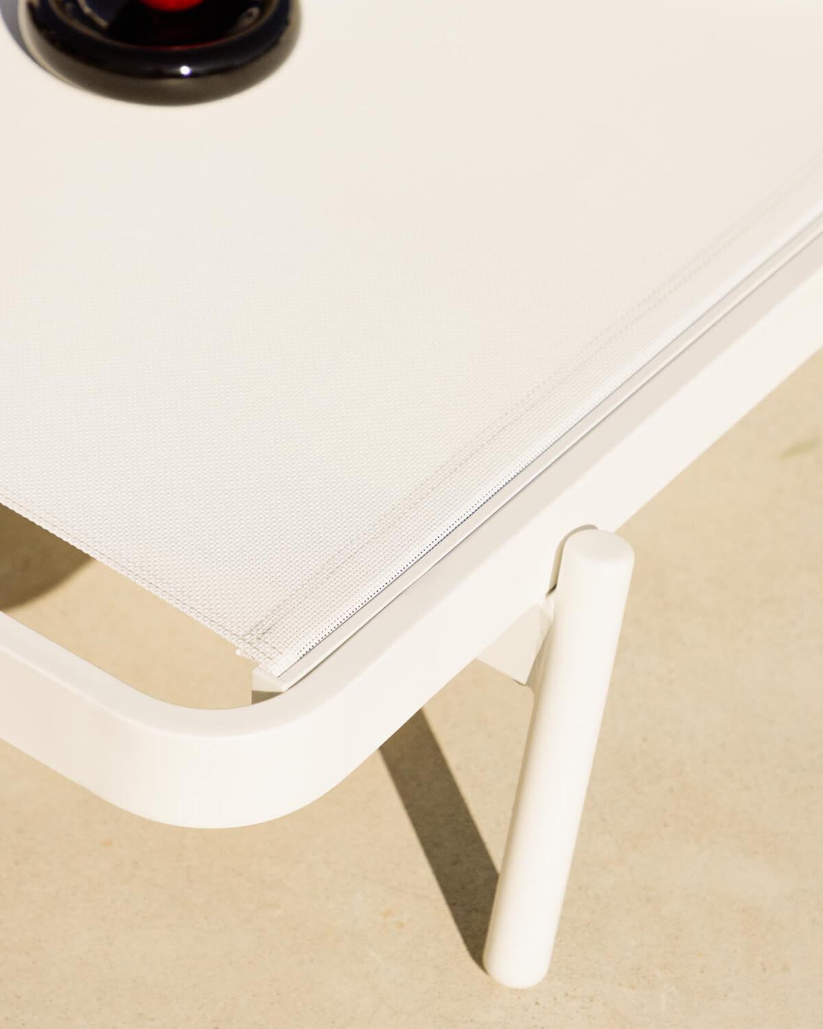 Chaise Longue Inclinable en Aluminium et Tissu Celina, image de la gelerie 3