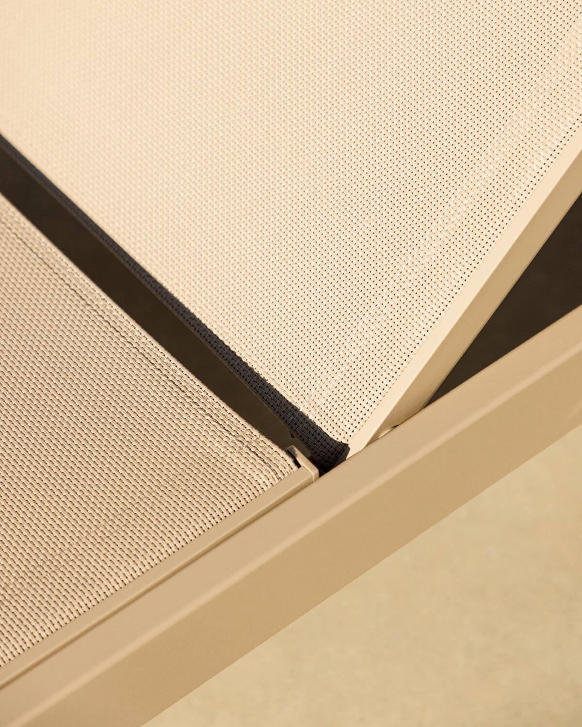 Pack de 2 Chaises Longues Inclinables en Aluminium et Tissu Celina, image de la gelerie 3