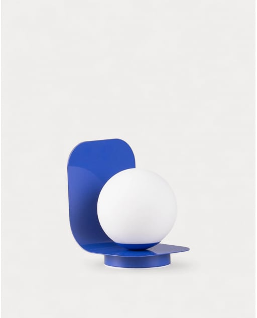 Lampe de Table en Métal Perles