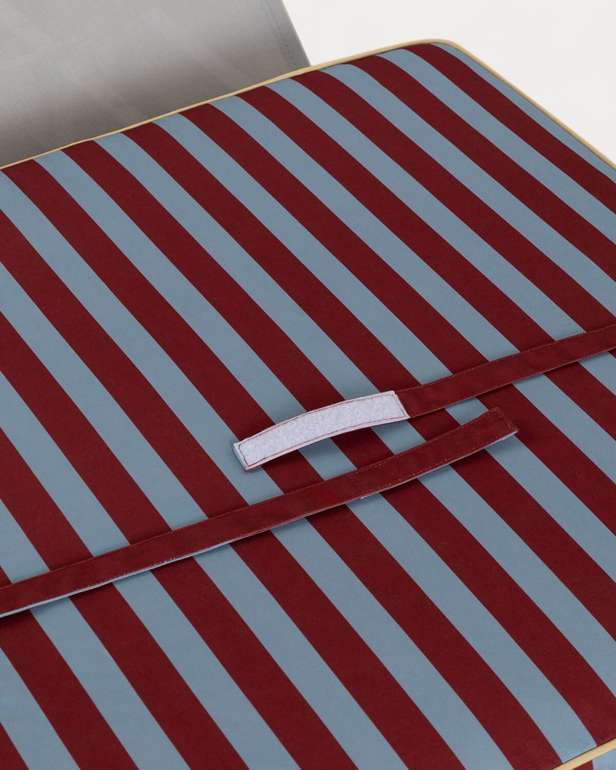 Pack 2 Chaises Longues Inclinables en Aluminium avec Coussin Rayé New Kreta, image de la gelerie 4