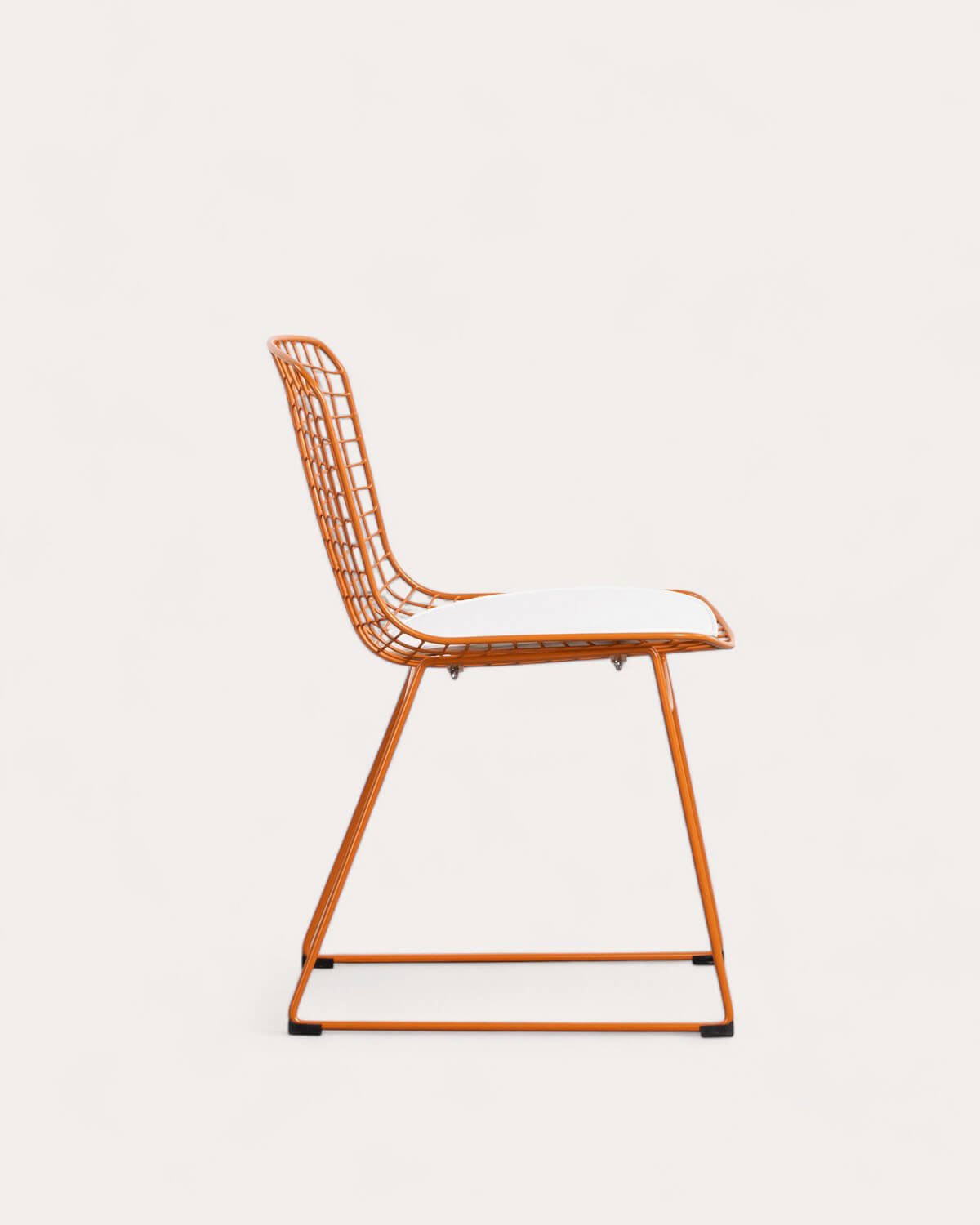 Chaise de Salle à Manger à Dossier Haut en Métal Aras Fresh, image de la gelerie 4