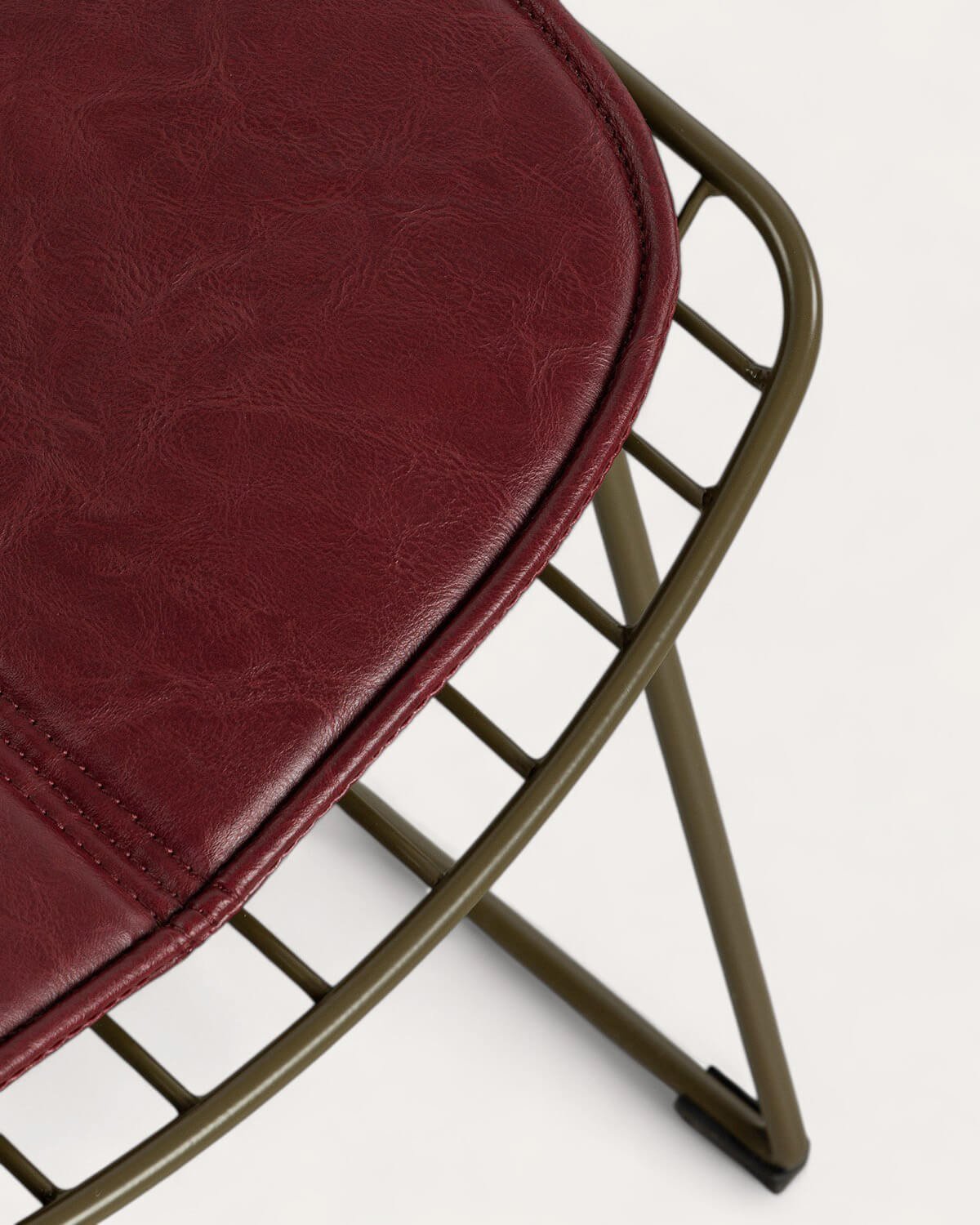 Chaise de Salle à Manger à Dossier Haut en Métal Aras Fresh, image de la gelerie 8