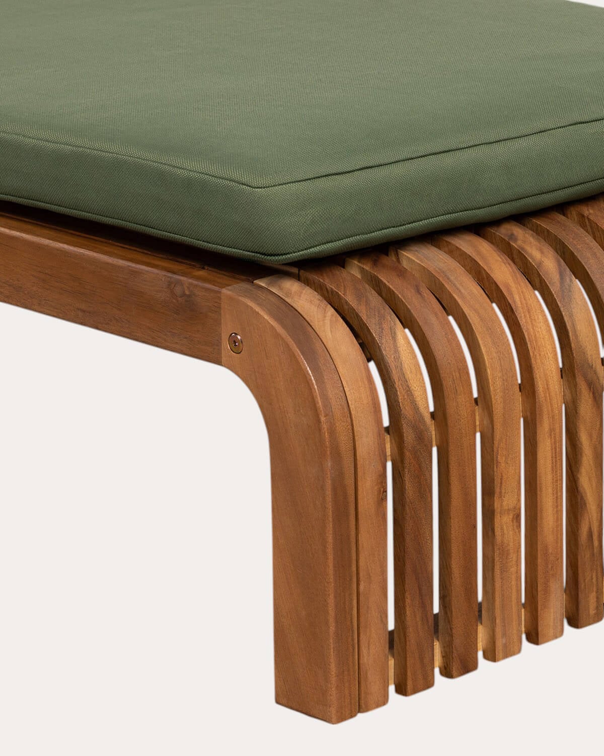 Pack de 2 Chaises Longues Inclinables en Bois d'Acacia avec Coussin Hazan, image de la gelerie 9