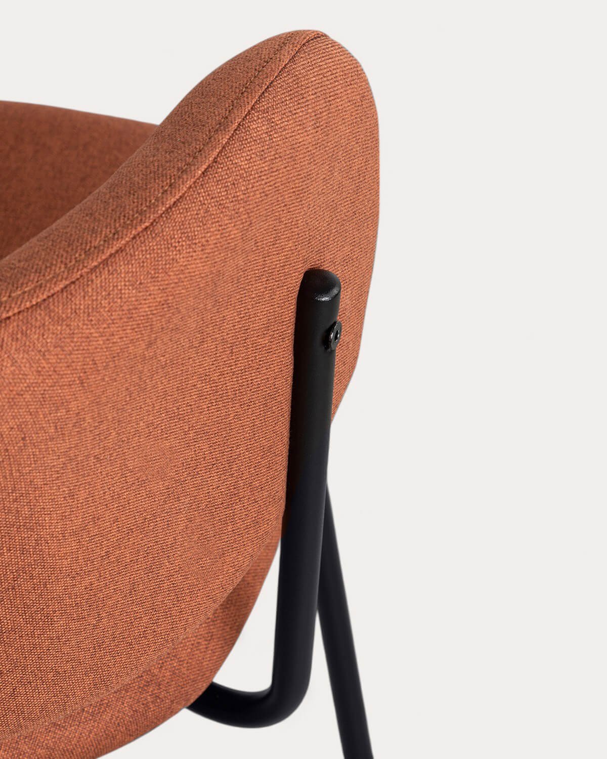 Pack 4 Chaises de Salle à Manger en Tissu et Métal Bonse, image de la gelerie 7