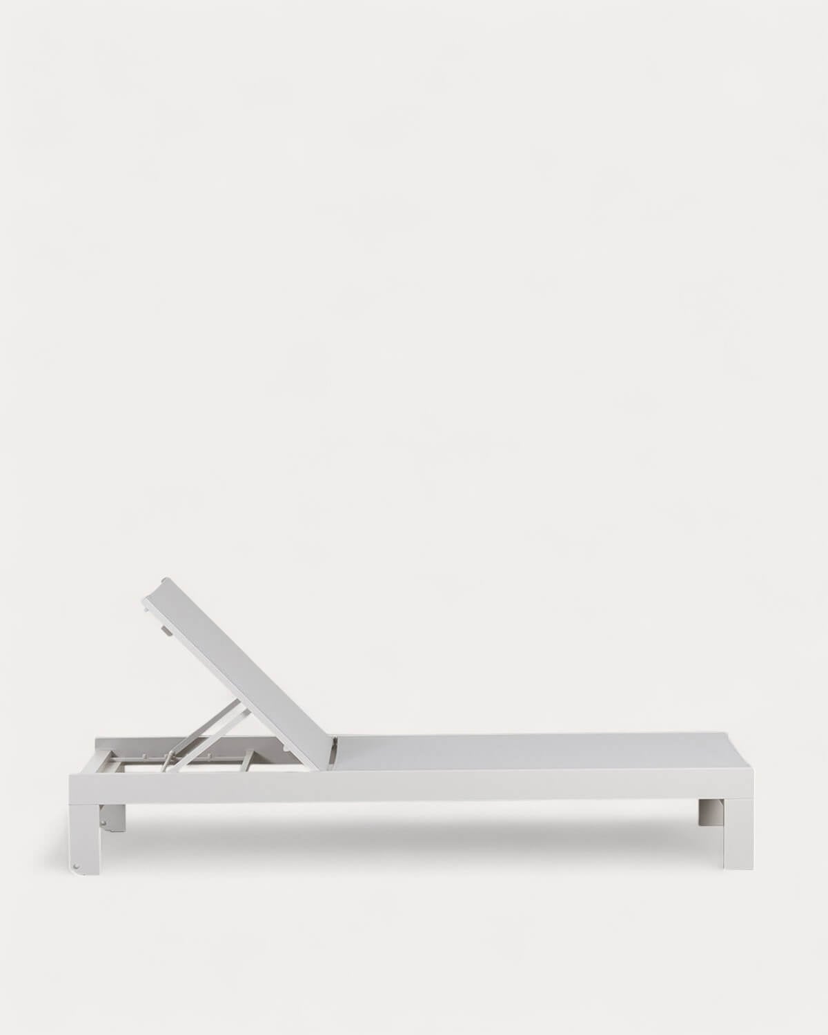 Pack de 2 Transats Inclinables en Tissu et en Aluminium New Kreta, image de la gelerie 4