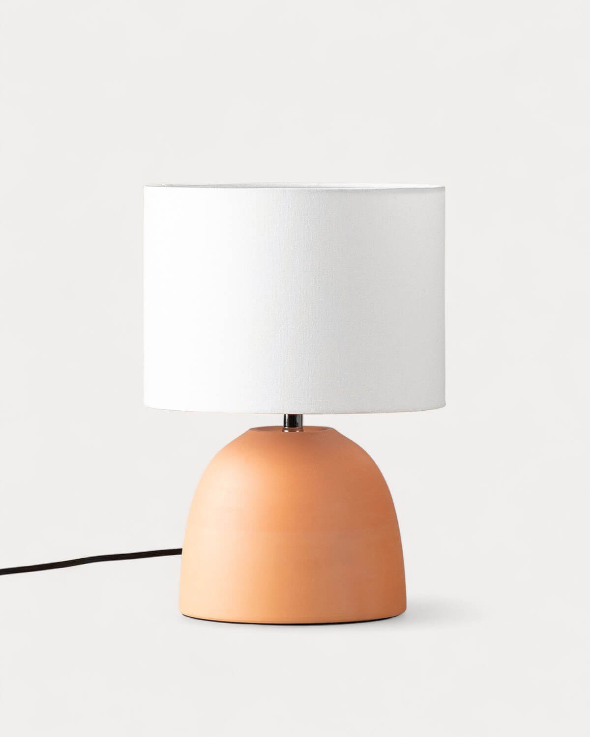 Lampe de Table en Céramique et Lin Eloren, image de la gelerie 1