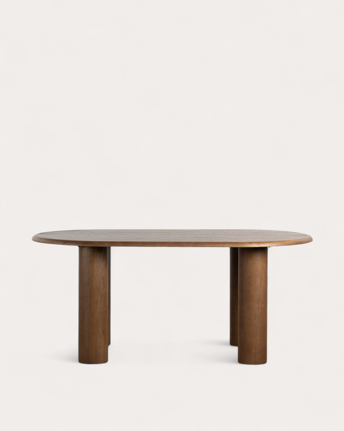 Table à Manger Ovale en Bois (180x100 cm) Alhie, image de la gelerie 5