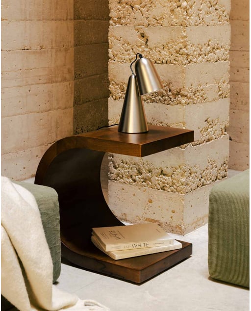 Lampe de Table en Métal Valiria