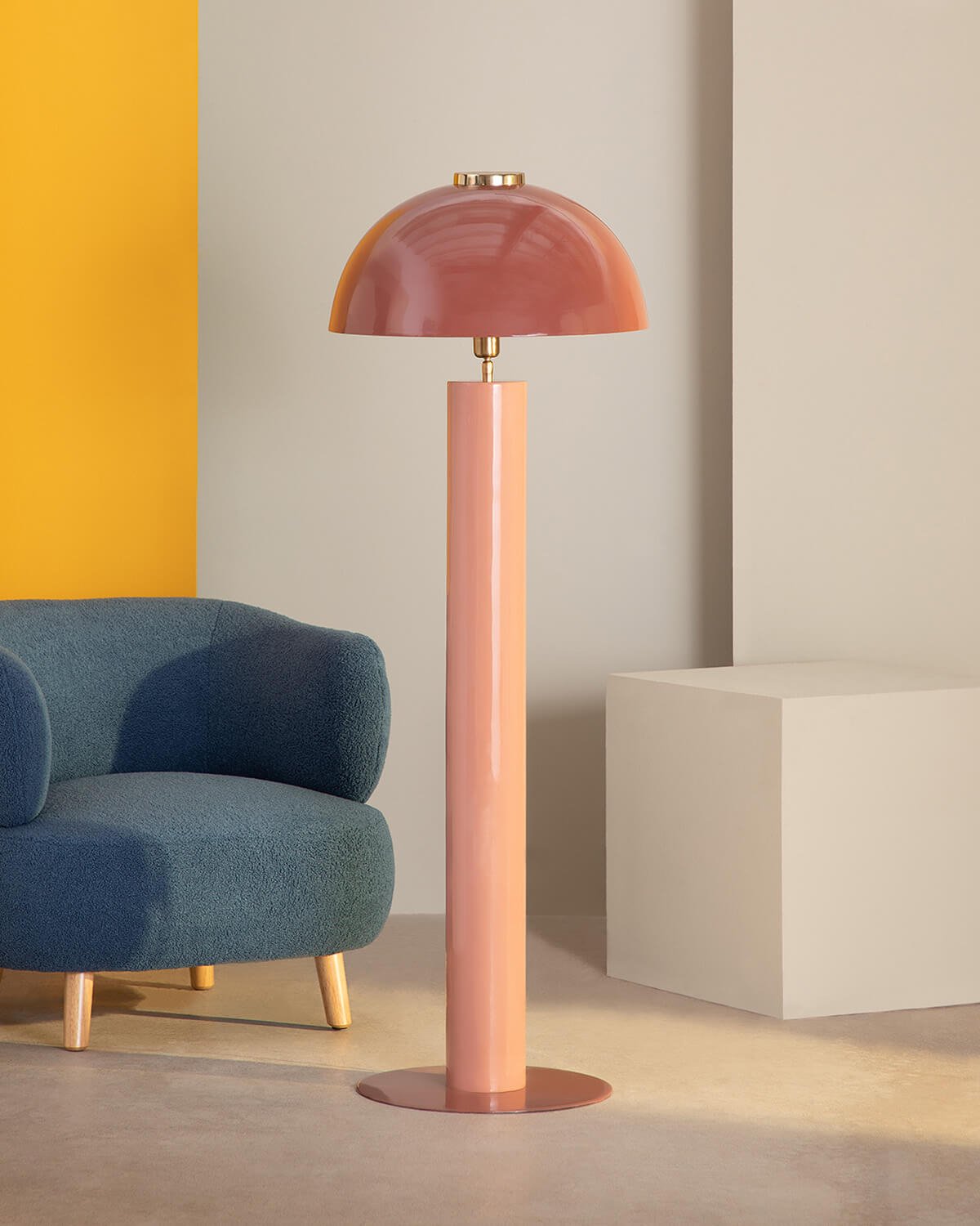 Lampadaire en Métal (Ø50,5 cm) Seta , image de la gelerie 2