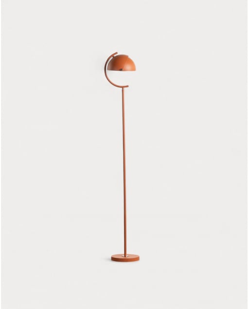 Lampadaire en Métal Amun - Orange Terra
