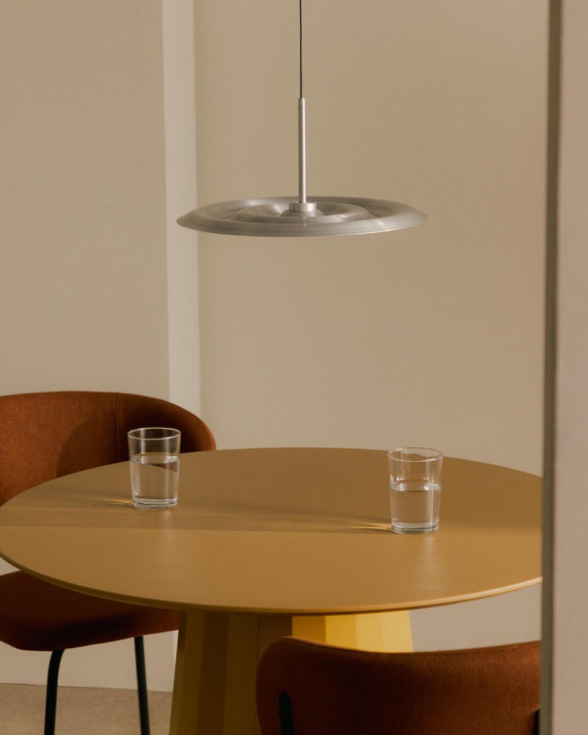 Plafonnier Led en Métal (Ø40 cm) Aulis, image de la gelerie 2