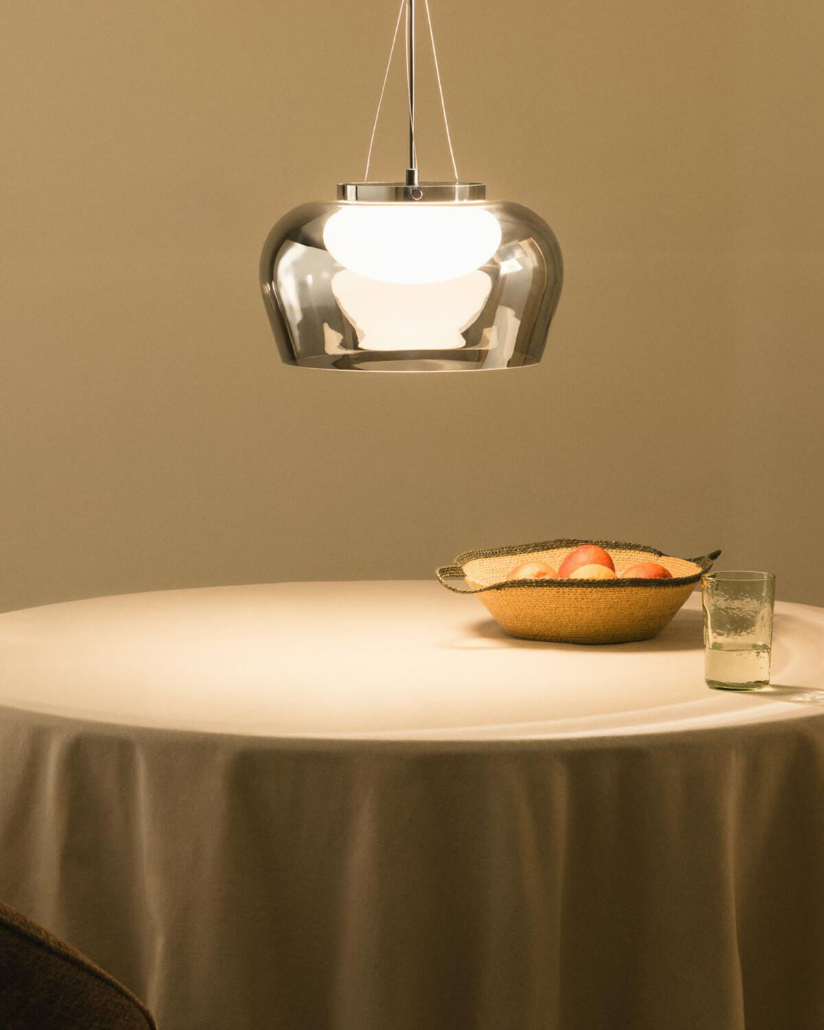 Plafonnier LED en Cristal (Ø35 cm) Lahti, image de la gelerie 2