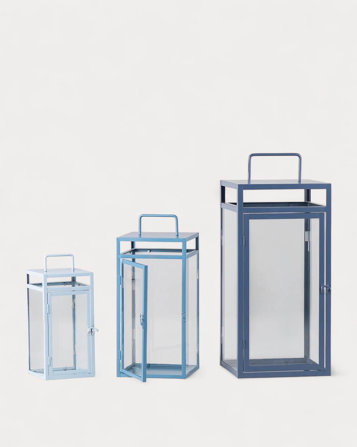 Set de 3 Bougeoirs en Métal Zafir, image de la gelerie 2