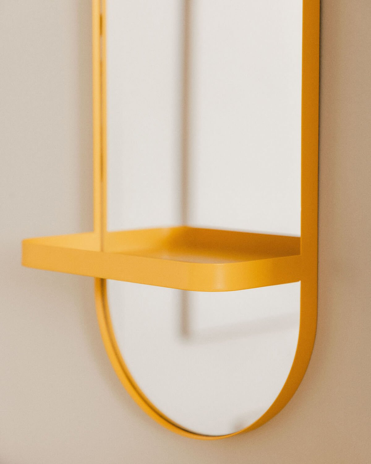 Miroir Mural avec Étagère en Métal (60x25 cm) Laiz, image de la gelerie 3