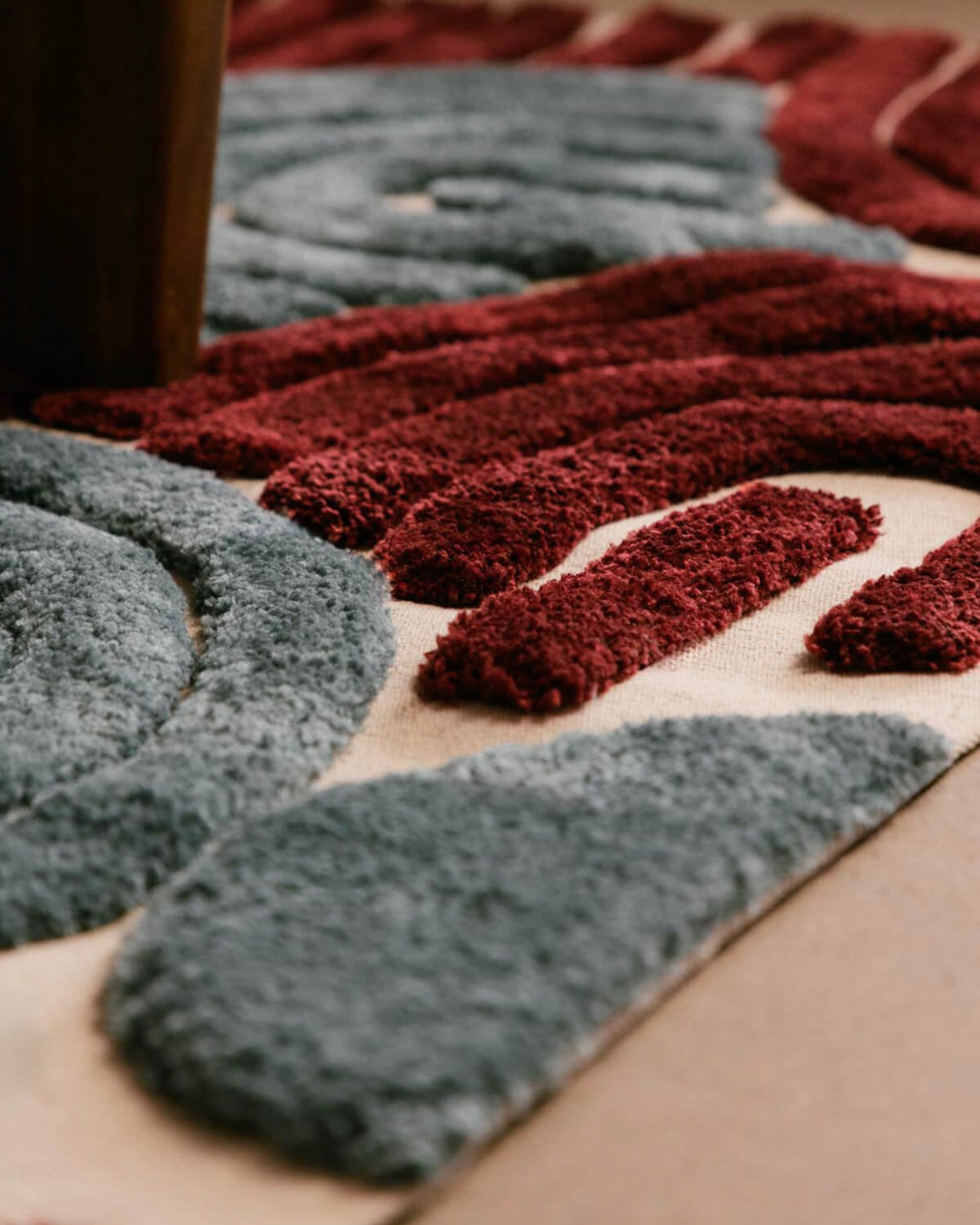 Tapis en Polyester Fait Main (236x165 cm) Zanas , image de la gelerie 3