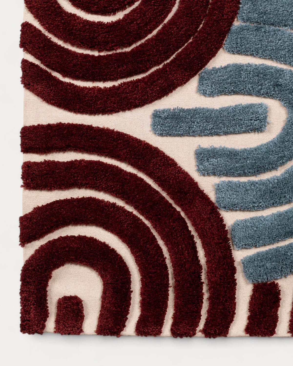 Tapis en Polyester Fait Main (236x165 cm) Zanas , image de la gelerie 5