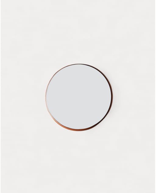 Miroir Mural Rond en Métal (Ø30 cm) Esdras