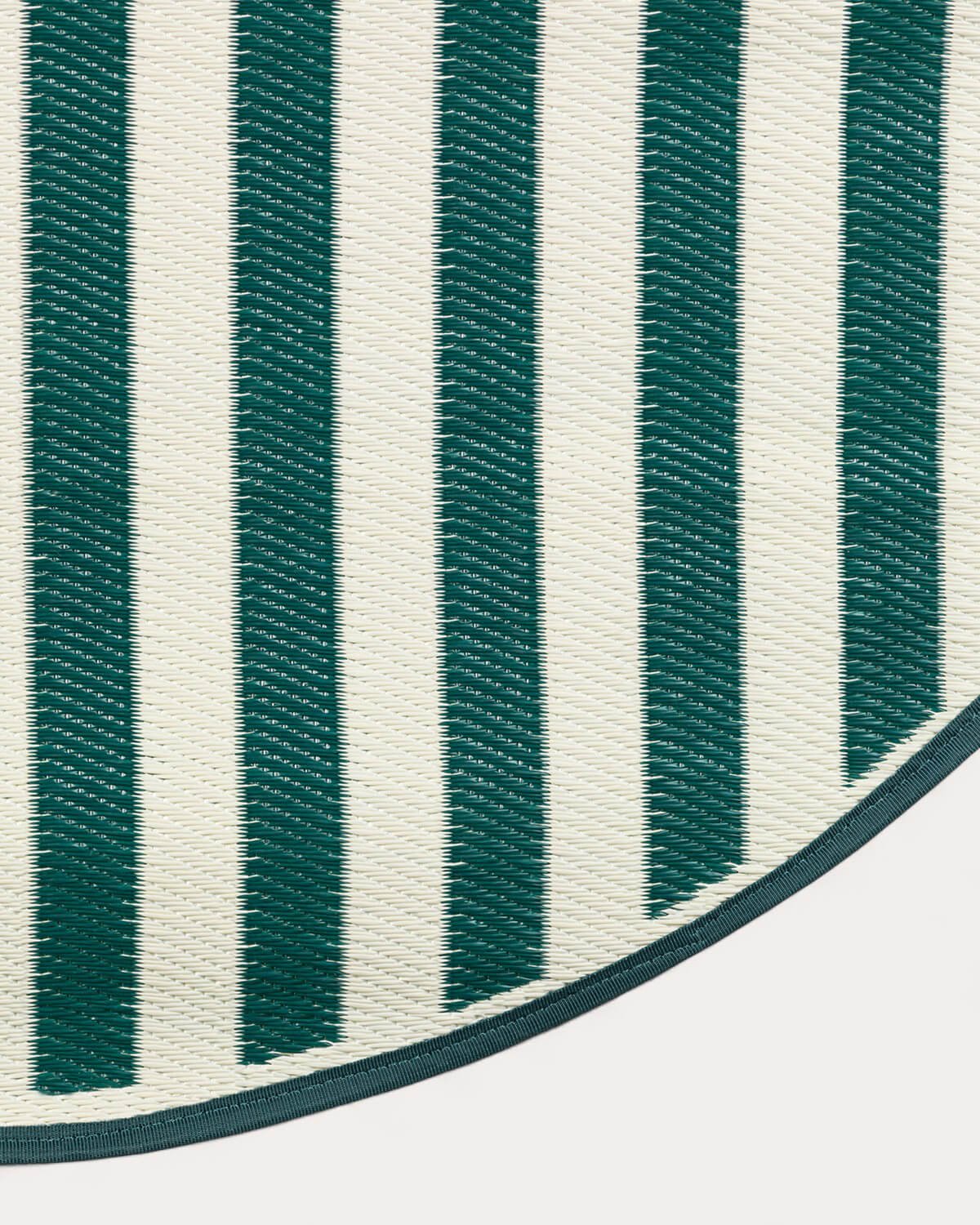 Tapis d'Extérieur Rond en Polypropylène (Ø149 cm) Cierzo, image de la gelerie 4